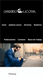 Mobile Screenshot of garridolicona.com