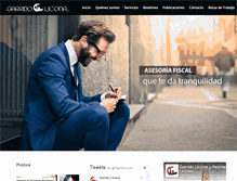 Tablet Screenshot of garridolicona.com